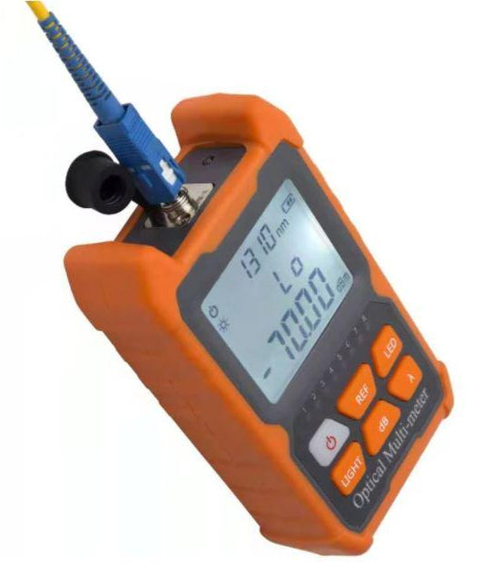 PNGOS Photometre Fibre Optique,Mini Portatif Léger Laser Fibre