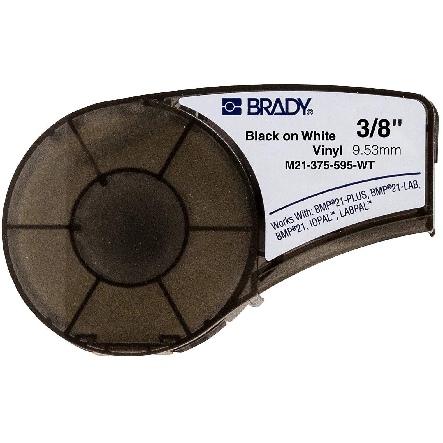 Étiquette recharge pour Brady M21-375-595-WT