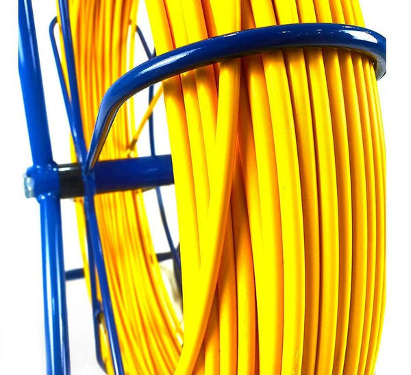 Aiguille 300M x 11mm Tirage Cable sur Dévidoir à Roulette - DISTRI-FIBRE - DISTRI-FIBRE