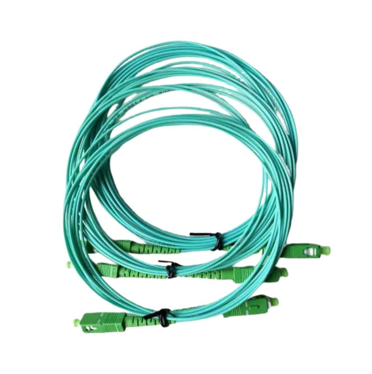 Câble Fibre Optique Monomode SC-APC - Longueur 5,5 M, Diamètre 1,6 Mm, Rouge, G657A2 - 11