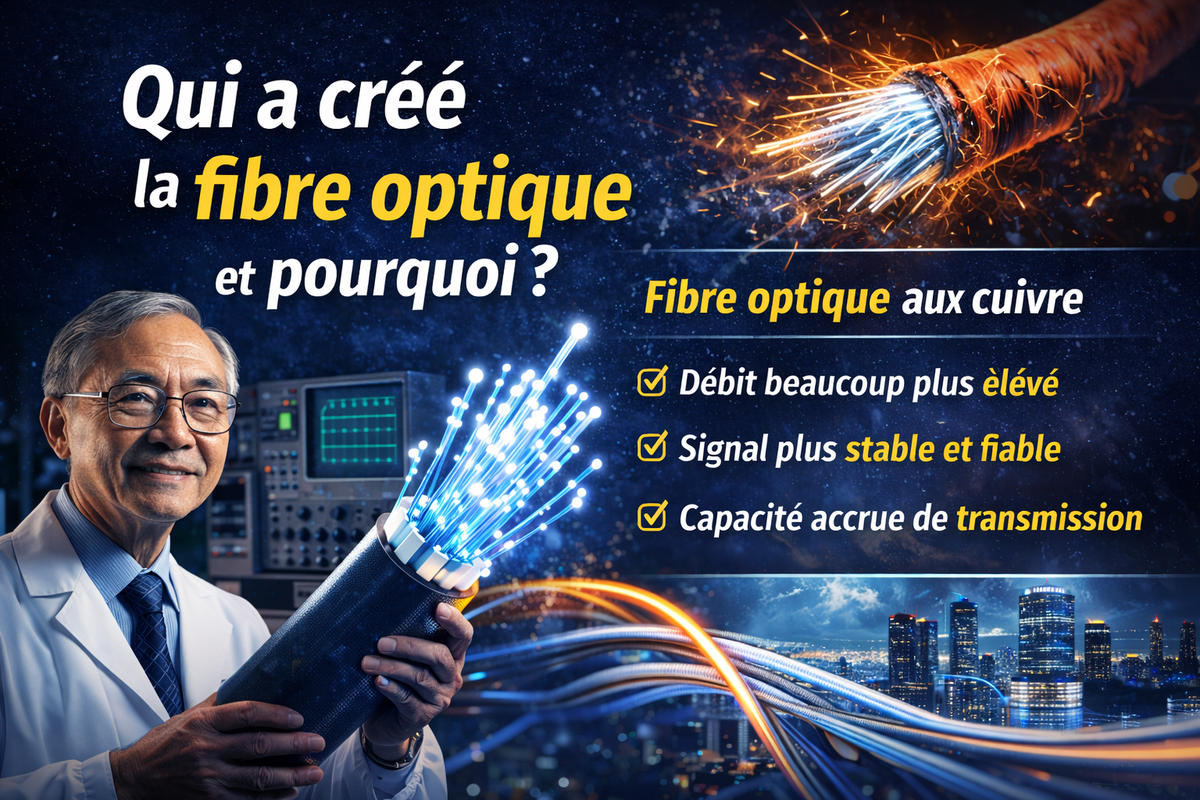 Qui a créé la fibre optique et pourquoi ? – DISTRI-FIBRE