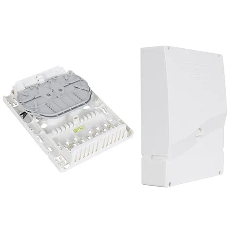 Point de branchement immeuble 12 départs OMELCOM - Fibre Optique