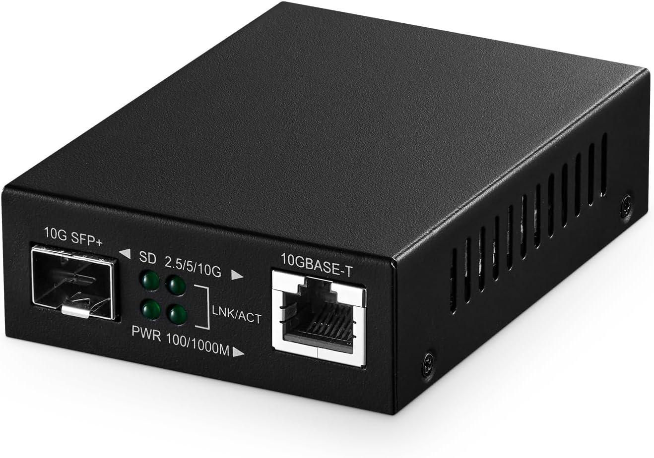 Convertisseur Fibre Optique vers Ethernet RJ45