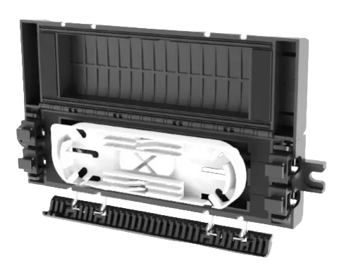 BTO Boîtier de Transition 4FO 4 Entrées - IP68/IK08 - Lot de 10 - Fibre Optique