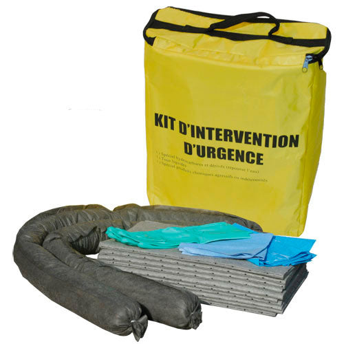 Kit Sac Anti-Pollution - Hydrocarbure 20L - Sécurité