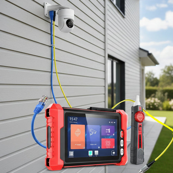 Testeur Caméra Réseau CCTV IP Multifonction 8 en 1 - OTDR