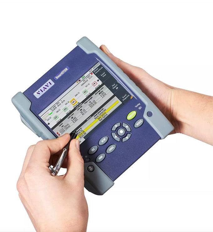 Louttary Mini OTDR Optic Otdr Réflectomètre Optique à Fibre Active Tester Live 1550nm 20dB 80km SC Fibre Réflectomètre Écran Tactile