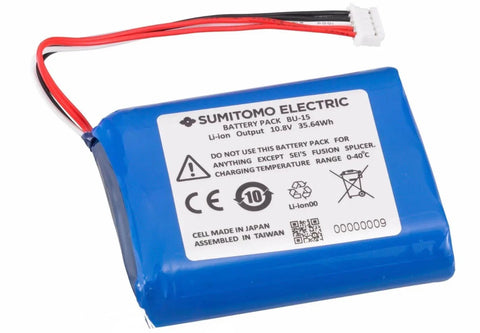 Batterie Sumitomo BU-15 pour Soudeuse T-402s - Fibre Optique