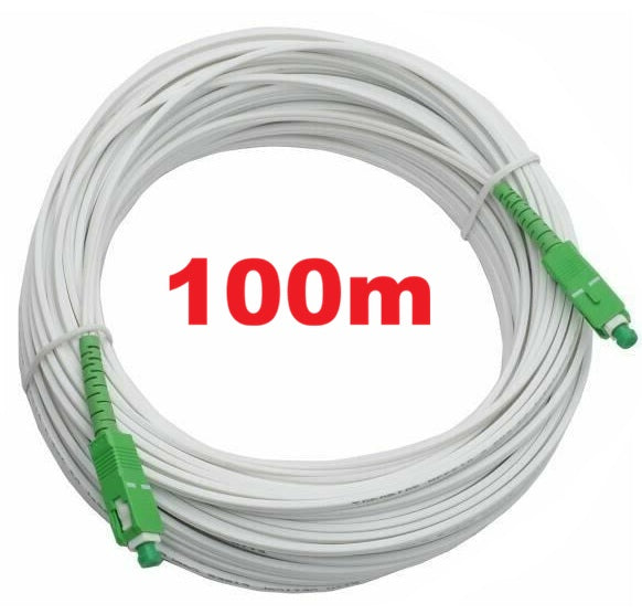 Câble Intérieur Fibre Optique - 100m - SC/APC SC/APC