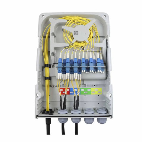 Coffret FTTA préconnectorisé 24 FO LC/UPC - Fibre Optique